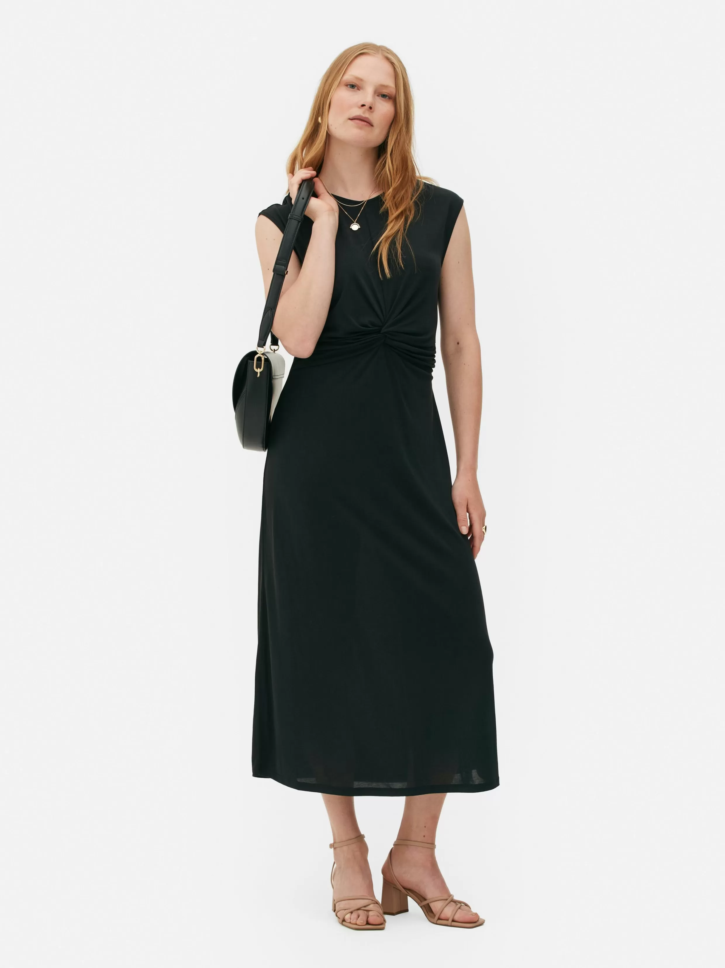 Store The Edit Twist Jersey Dress Women Dresses