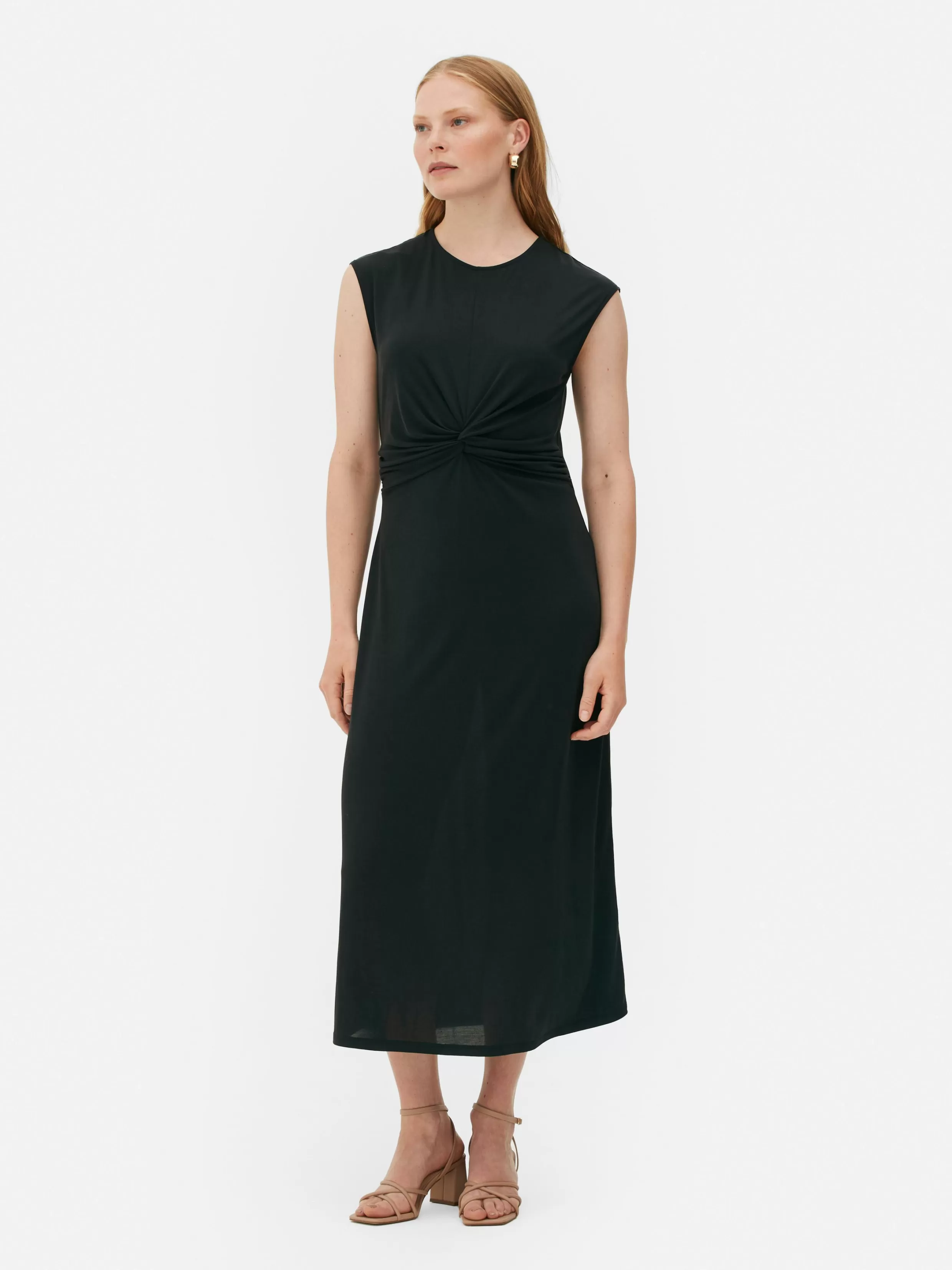 Store The Edit Twist Jersey Dress Women Dresses