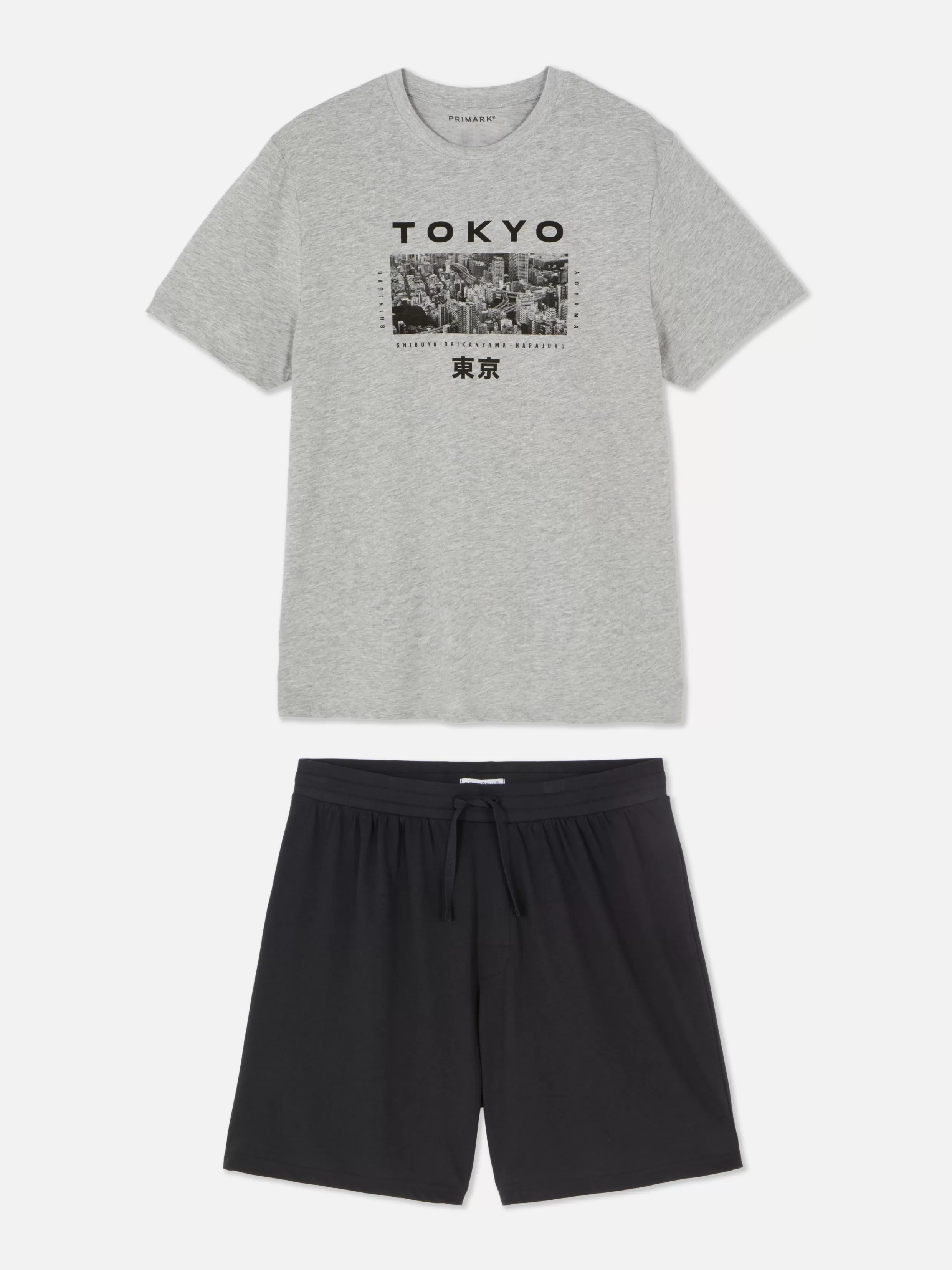 Hot Tokyo T-Shirt And Shorts Pajamas Pajamas