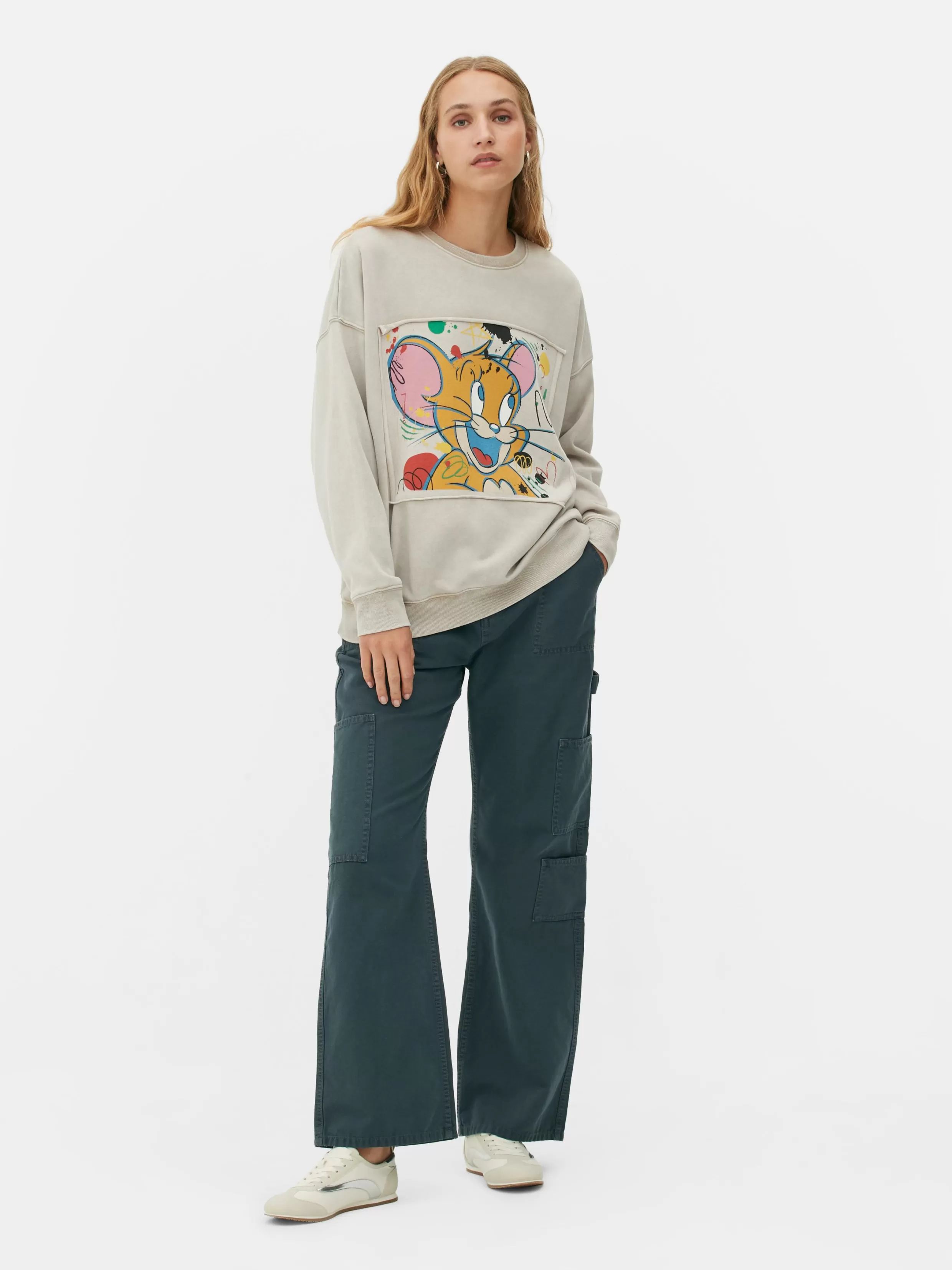 Flash Sale Tom And Jerry Sweatshirt Women Graphic Tees And Sweatshirts | Hoodies And Sweatshirts