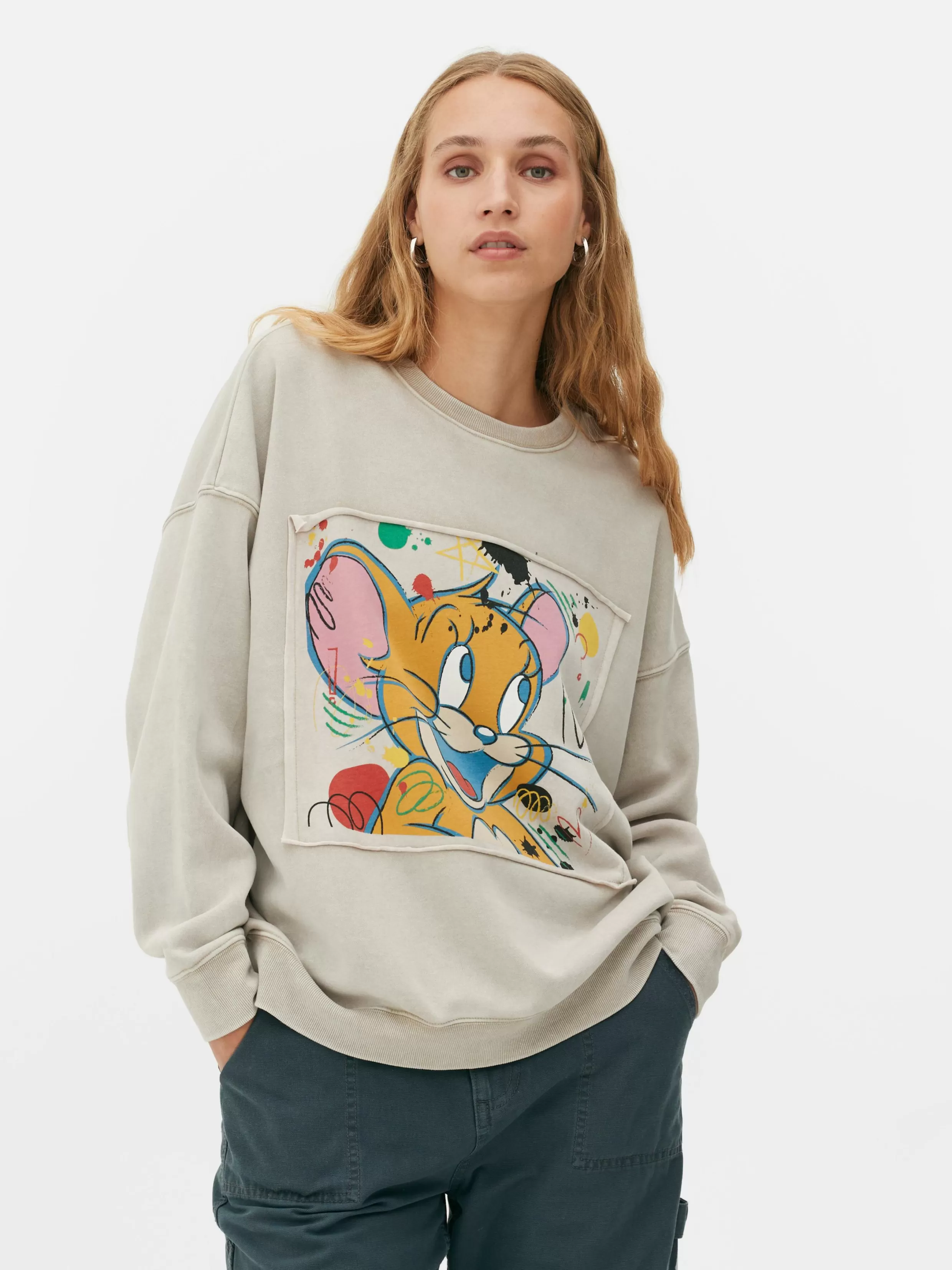 Flash Sale Tom And Jerry Sweatshirt Women Graphic Tees And Sweatshirts | Hoodies And Sweatshirts