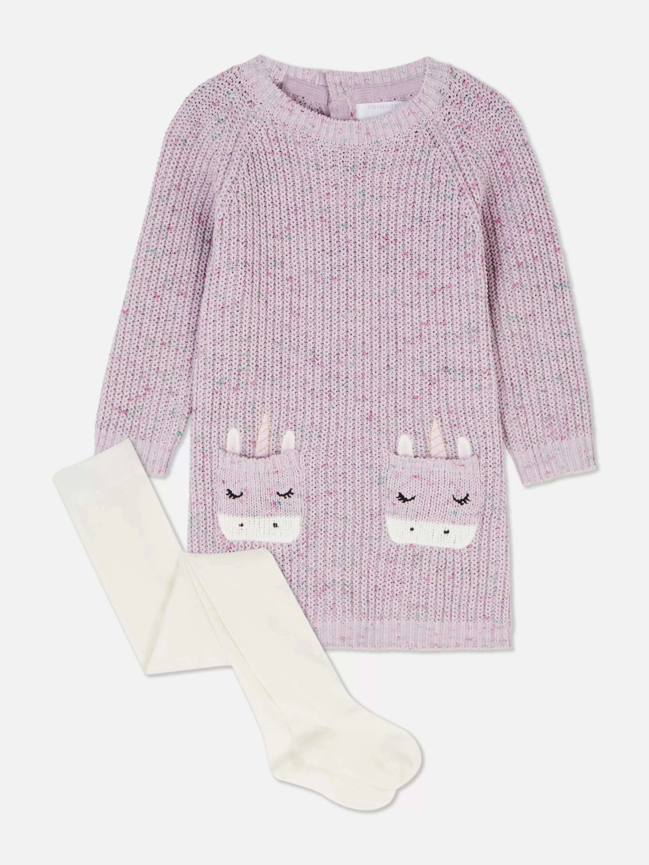 Clearance Unicorn Sweater Dress And Tights Set Dresses And Skirts