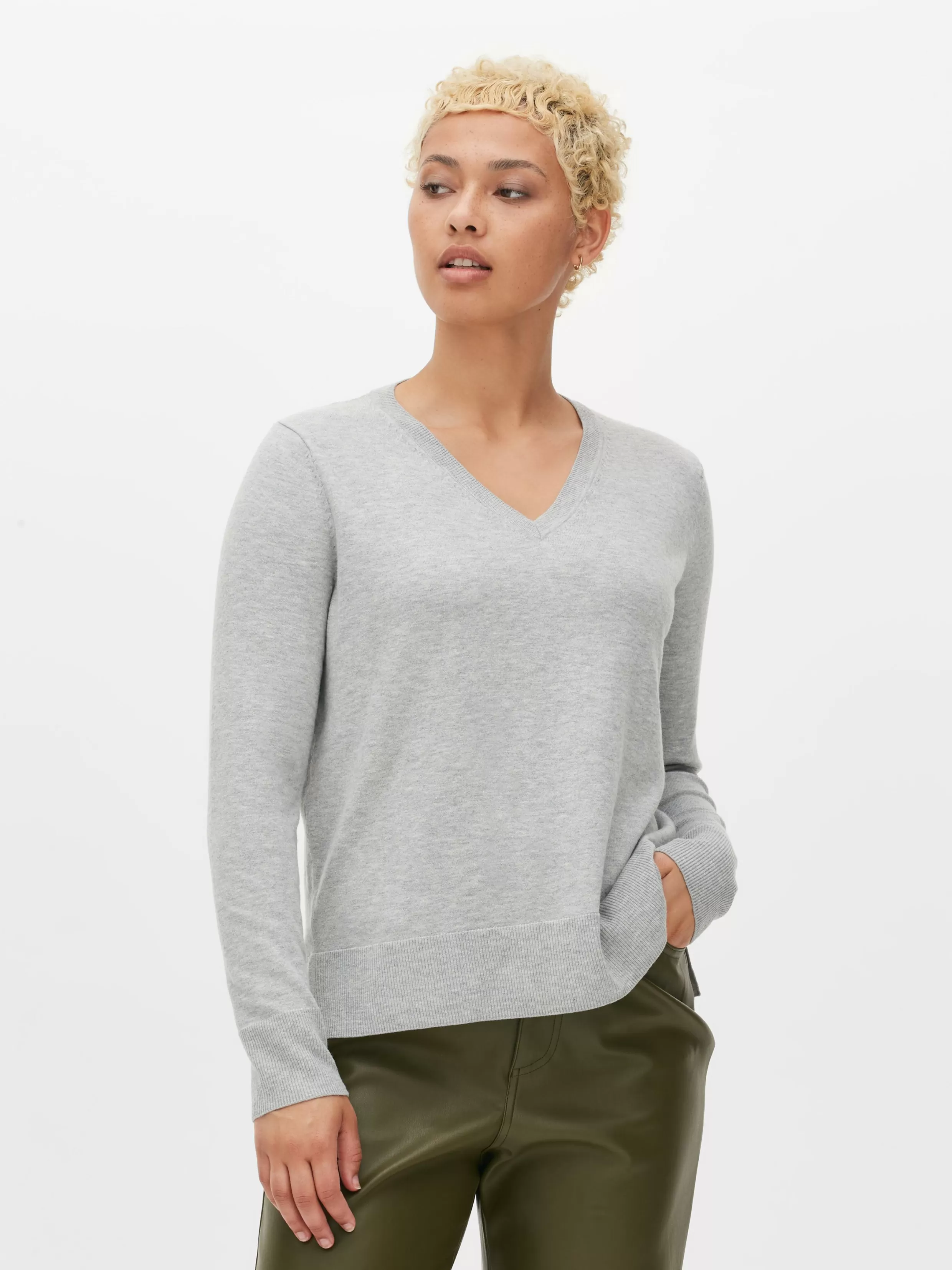 Cheap V-Neck Sweater Women Sweaters And Cardigans