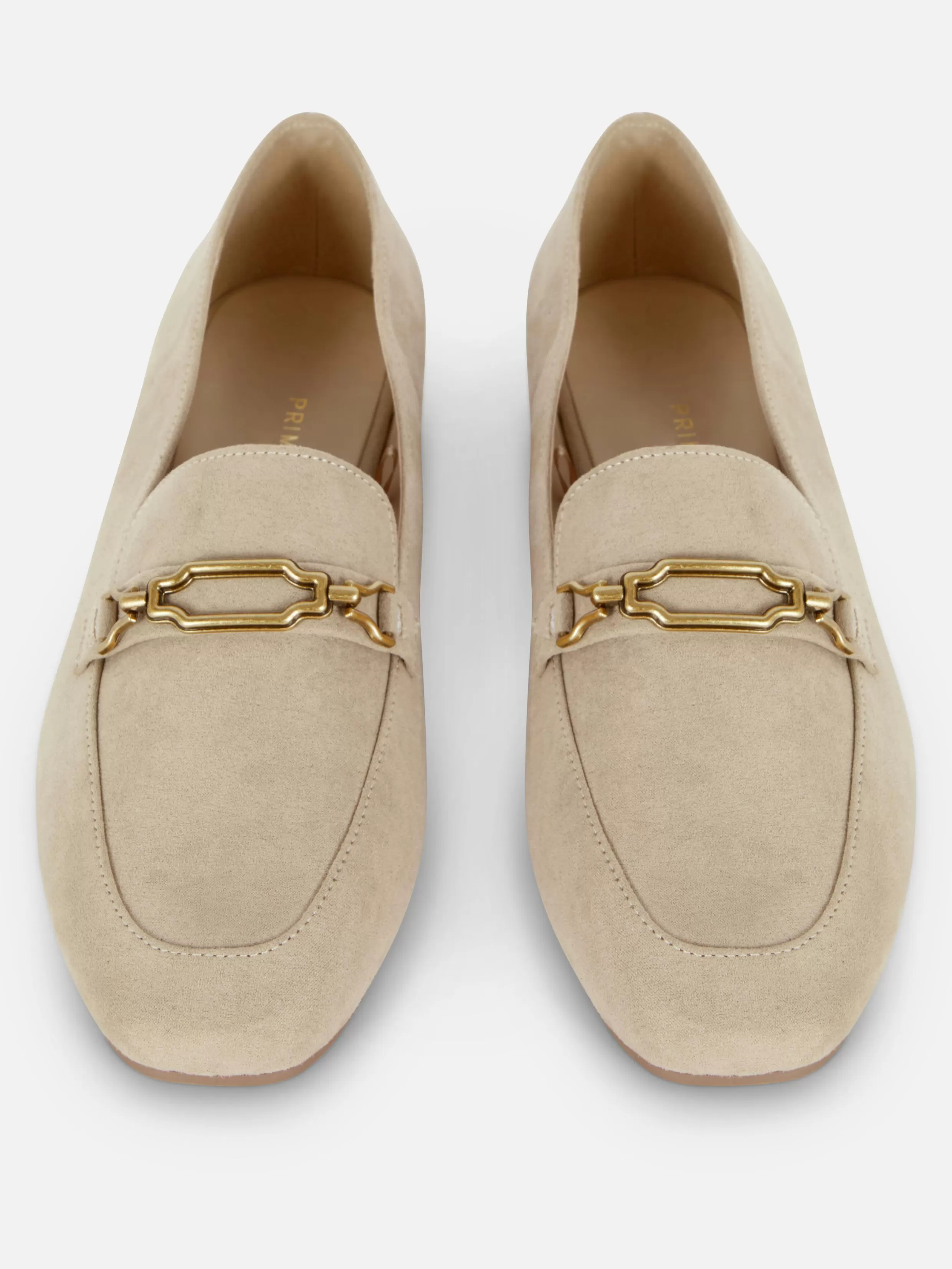 Online Wide Fit Chain Detail Loafers Women Flats