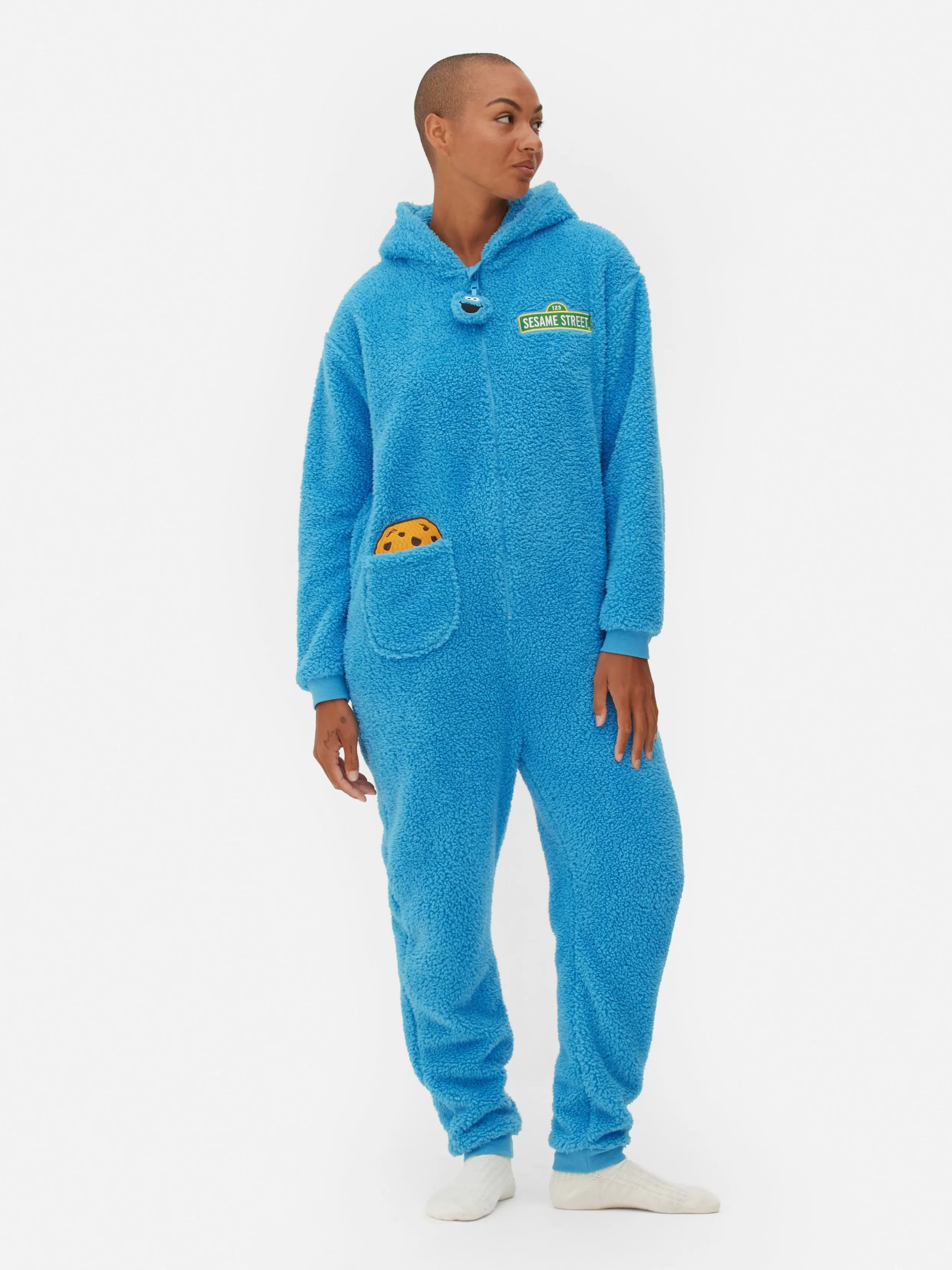 Cheap Women’s Sesame Street Character Onesie Women Oversized Sweatshirts