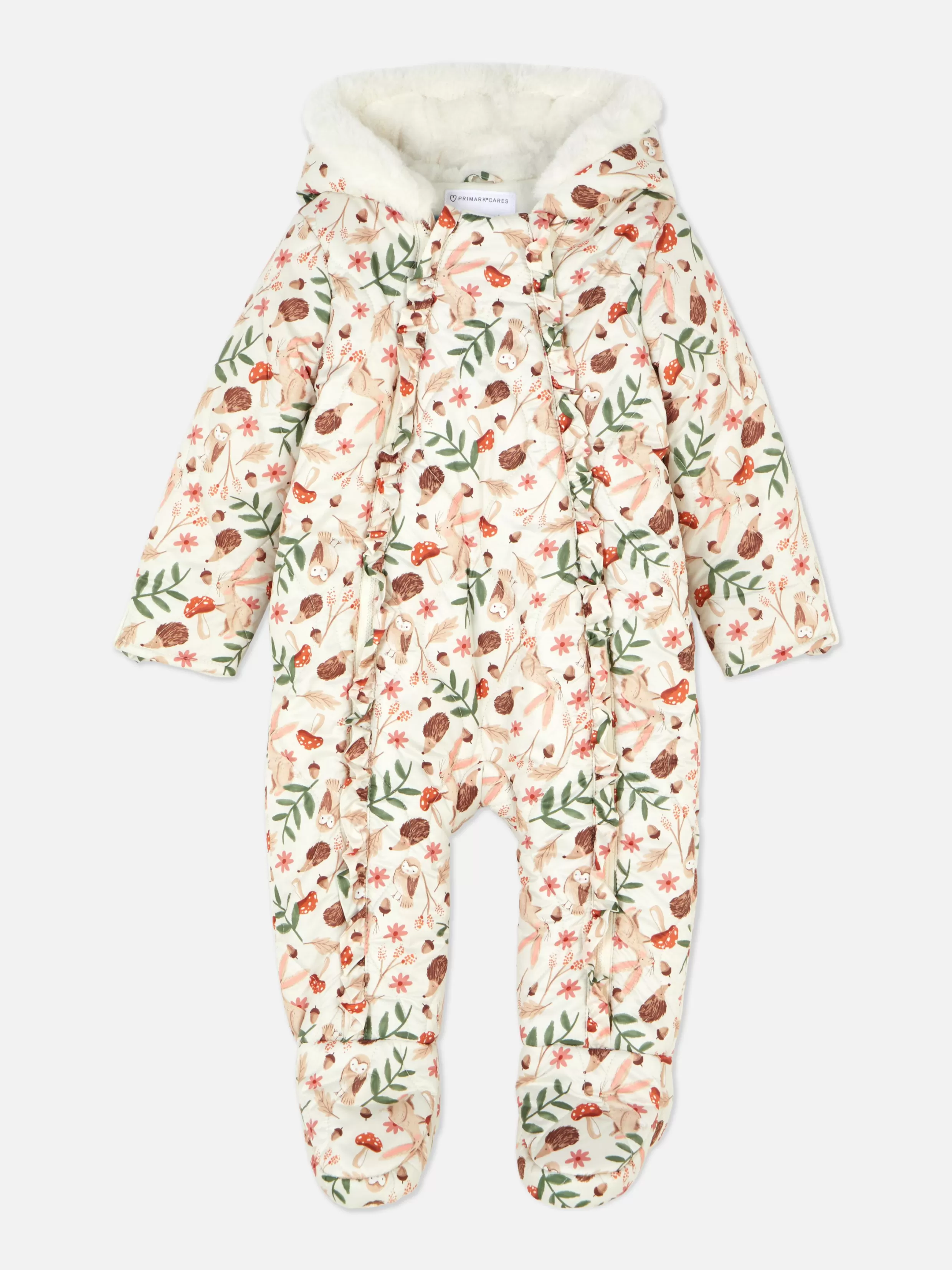 Online Woodland Print Stroller Suit Sleepers