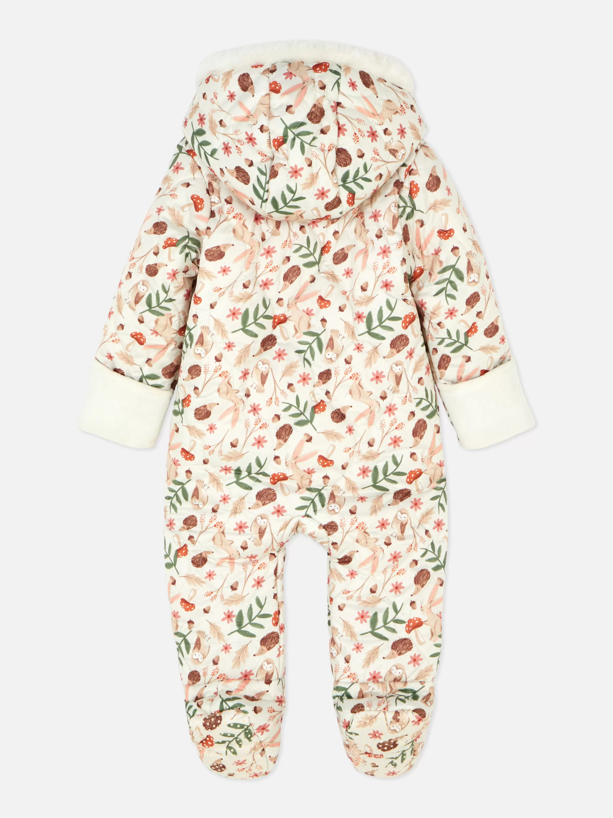 Online Woodland Print Stroller Suit Sleepers