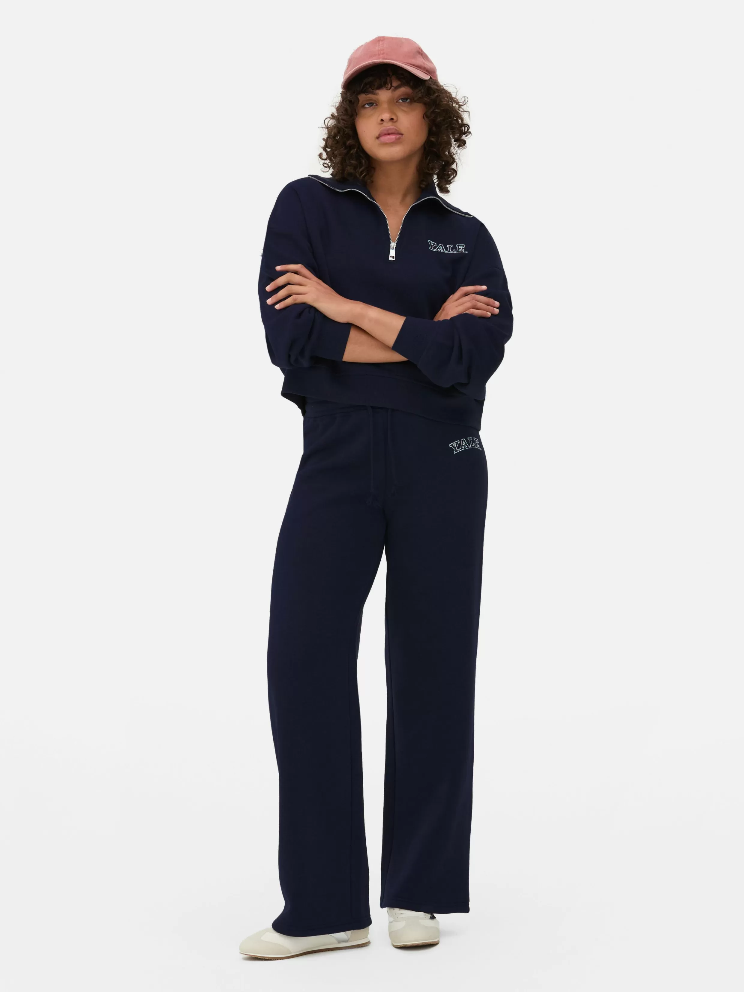 Shop Yale Wide Leg Joggers Women Joggers