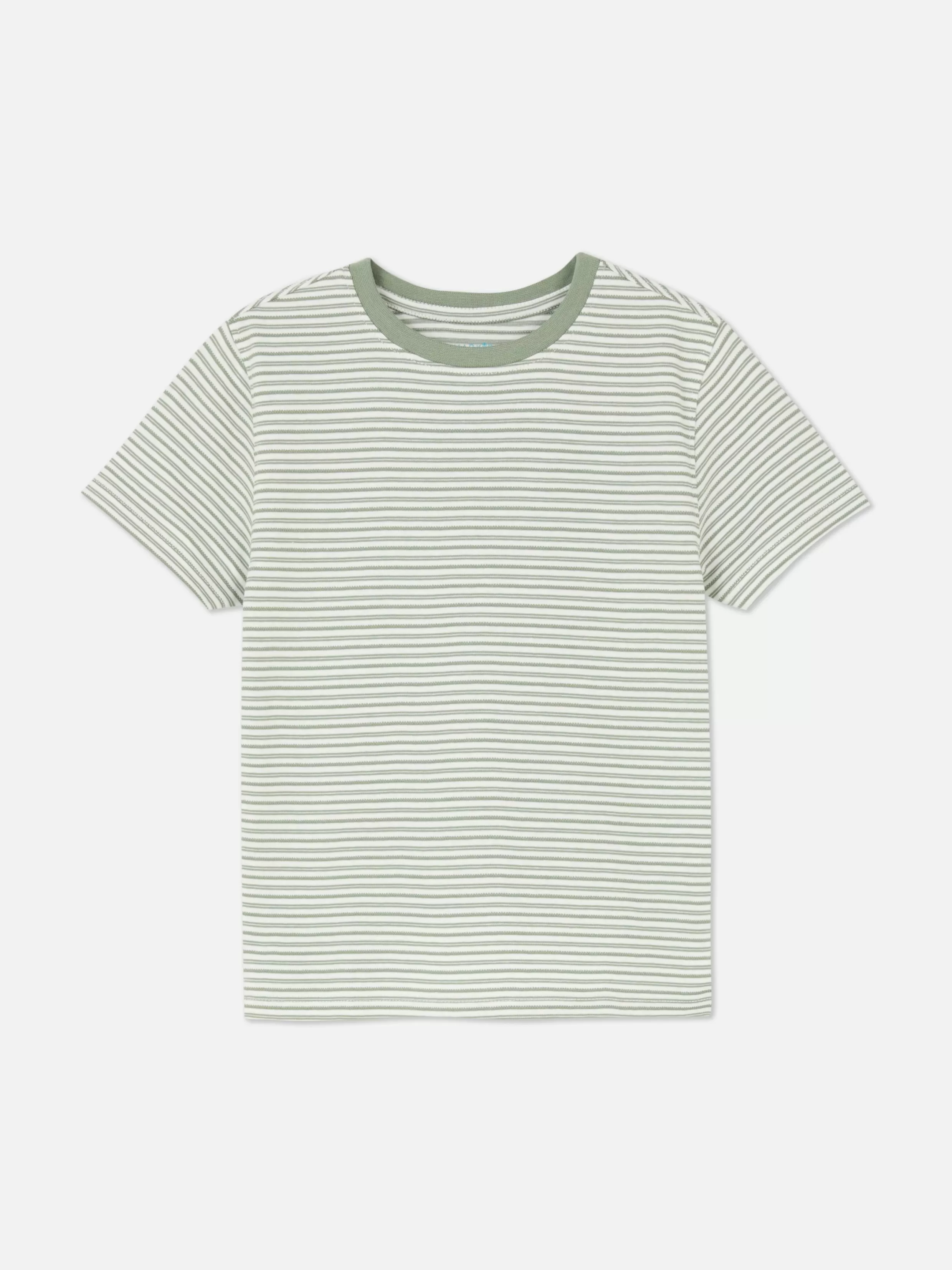 Outlet Younger Boy Jacquard Striped T-Shirt Kids/BOY Tops And T-Shirts