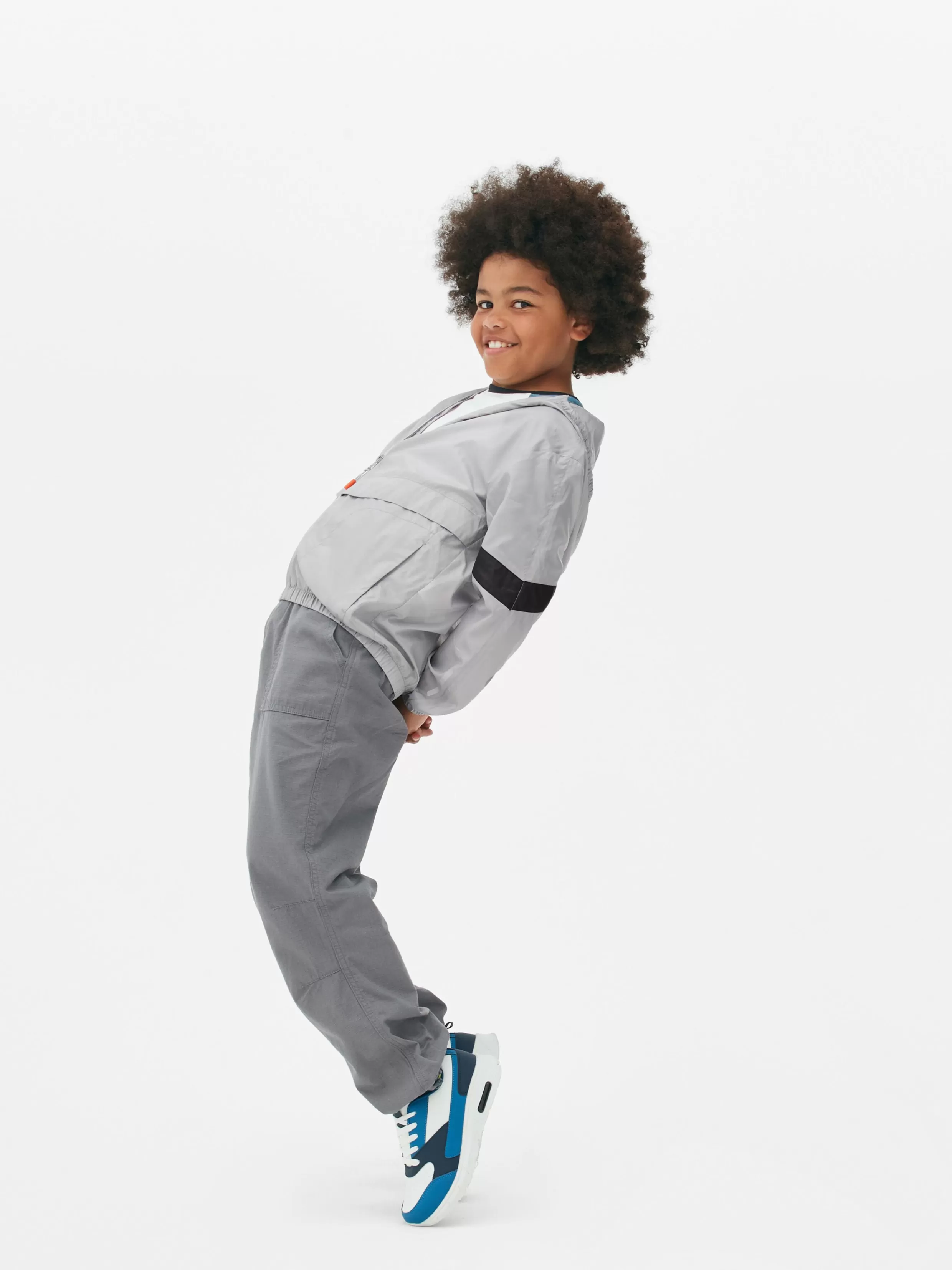 Sale Zip-Up Windbreaker Jacket Kids/BOY Hoodies And Sweatshirts | Activewear