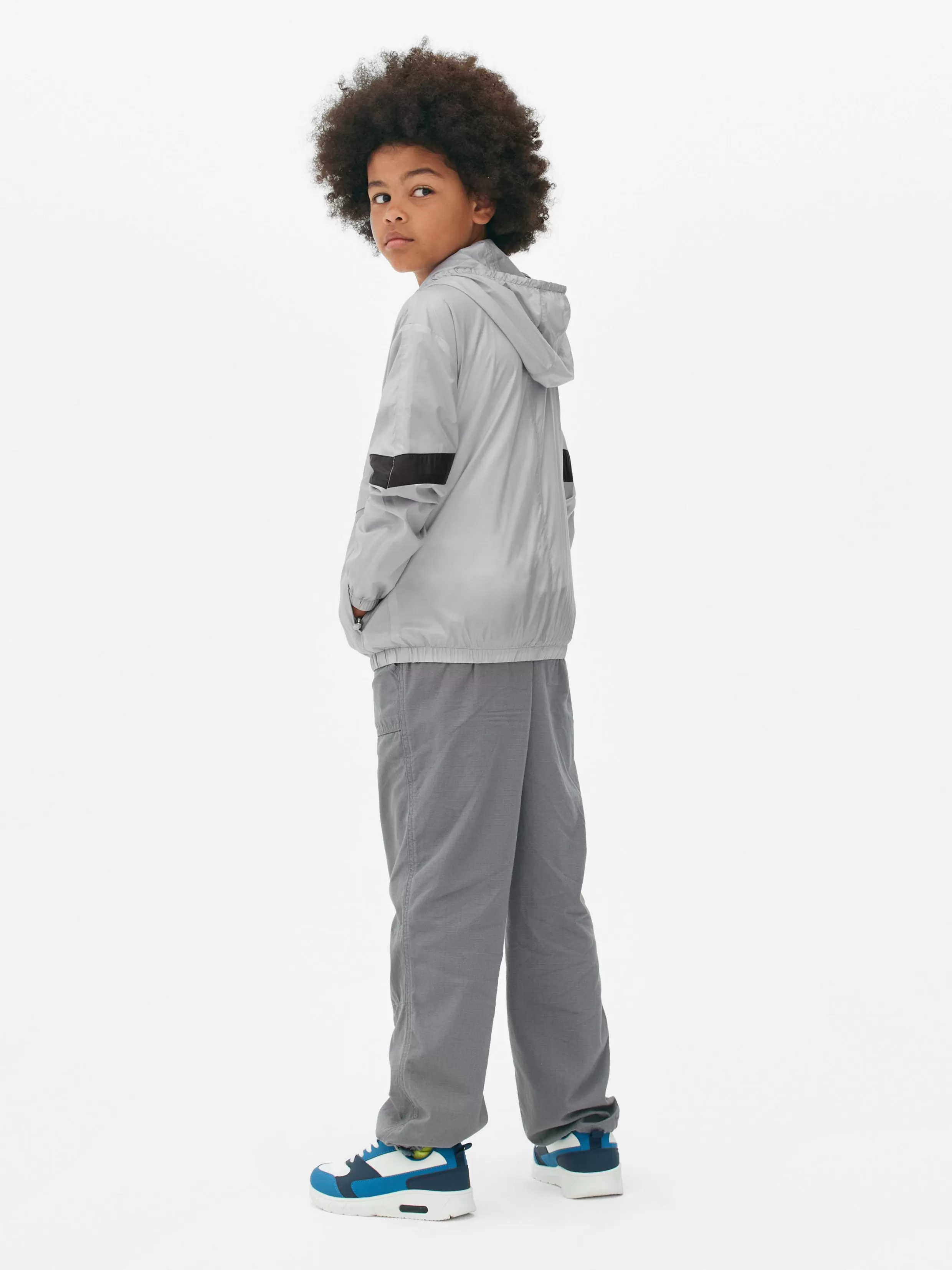 Sale Zip-Up Windbreaker Jacket Kids/BOY Hoodies And Sweatshirts | Activewear